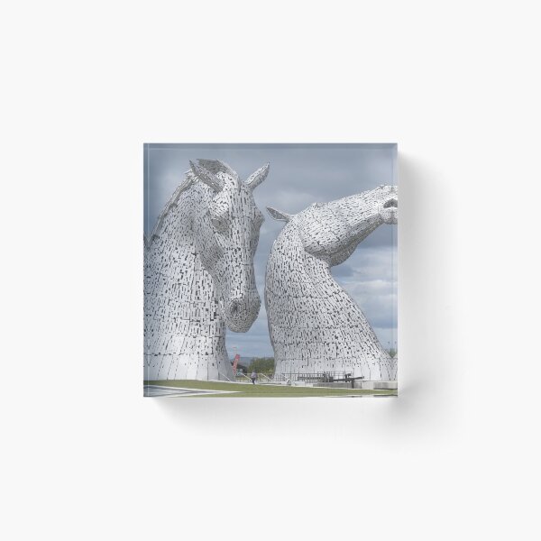 The Kelpies gifts , Helix Park, Scotland Acrylic Block