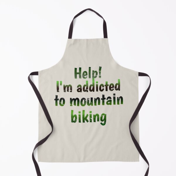 Item preview, Green Tone Help! I'm Addicted To Mountain Biking, Great For Anyone Who Loves Mountain Biking designed and sold by TrulyEpoque.