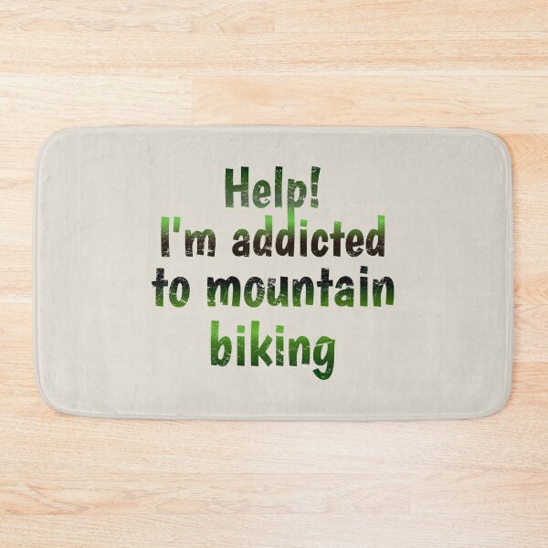 Item preview, Green Tone Help! I'm Addicted To Mountain Biking, Great For Anyone Who Loves Mountain Biking designed and sold by TrulyEpoque.