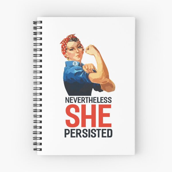 Item preview, Nevertheless, she persisted (classic Feminist shirt) designed and sold by respublica.