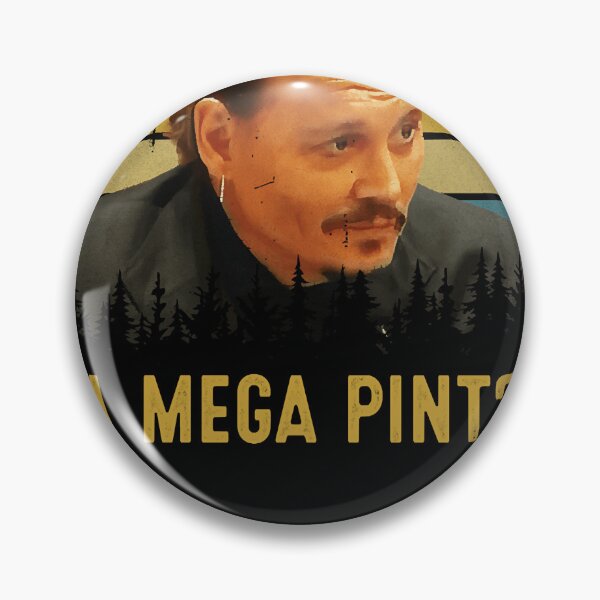 Item preview, A Mega Pint Funny Johnny Depp designed and sold by IRCPlumbing1.