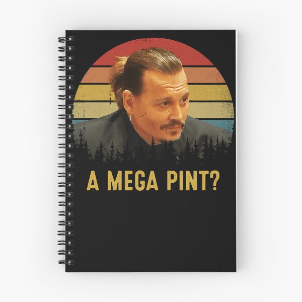 Item preview, A Mega Pint Funny Johnny Depp designed and sold by IRCPlumbing1.