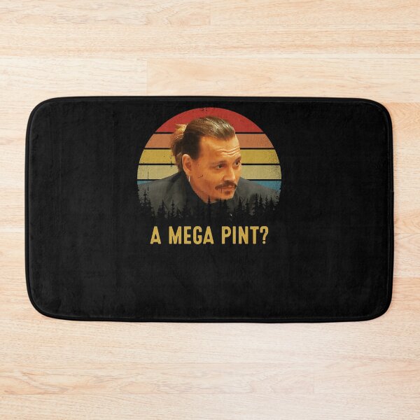 Item preview, A Mega Pint Funny Johnny Depp designed and sold by IRCPlumbing1.