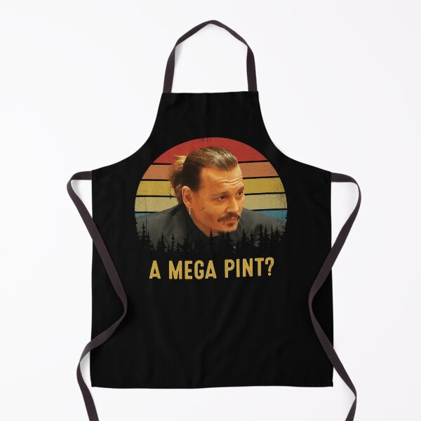 Item preview, A Mega Pint Funny Johnny Depp designed and sold by IRCPlumbing1.
