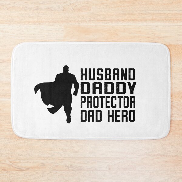 Item preview, Husband Daddy Protector Hero Fathers Day Gift For Dad Wife designed and sold by NewAdventure.