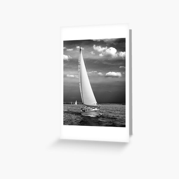 A Late Summer Sail Greeting Card