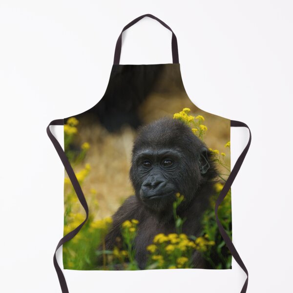 Item preview, Cute Gorilla Baby designed and sold by rawshutterbug.