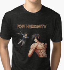 shingeki no kyojin t-shirt Tri-blend T-Shirt