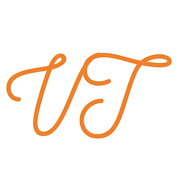 Artwork thumbnail, VT script Sticker - Orange by themoderateview