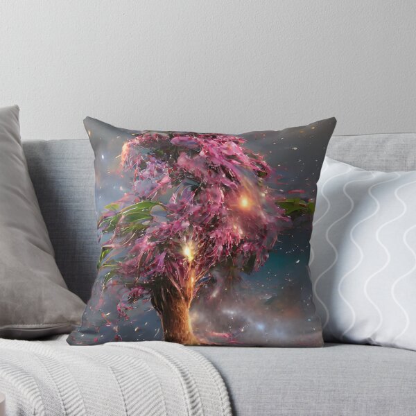 Item preview, Beautiful Tree in the Galaxy | Artificial Intelligence generated Art designed and sold by StudioMoesker.