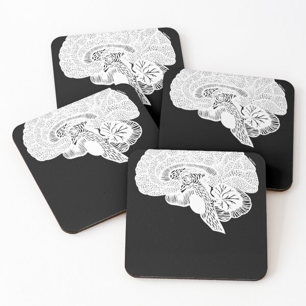 Item preview, Anatomical Brain - White Print designed and sold by IRCPlumbing1.