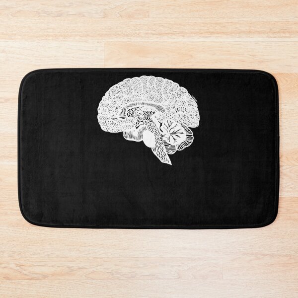 Item preview, Anatomical Brain - White Print designed and sold by IRCPlumbing1.
