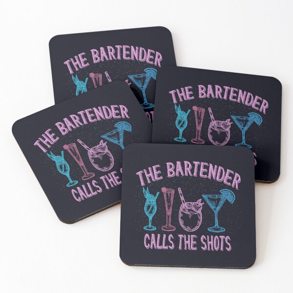 Item preview, The Bartender Calls The Shots - Funny Bar Humor designed and sold by madtoyman.