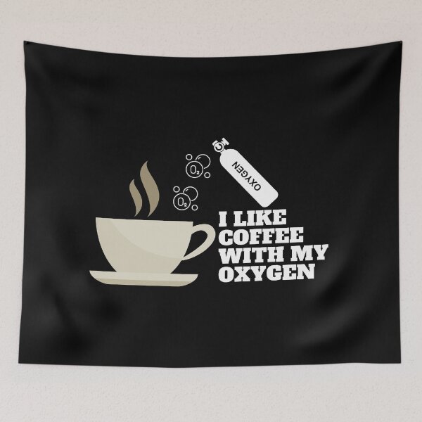 Item preview, i like coffee with my oxygen designed and sold by madraso.