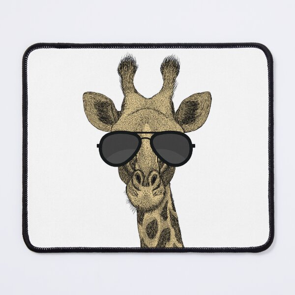 Item preview, Cool Giraffe with Black Sunglasses Funny Animal on Vacation Mode designed and sold by dass-art.