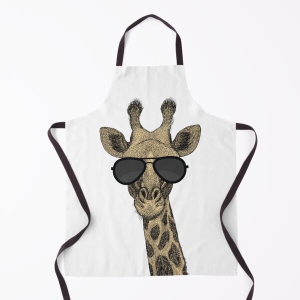 Item preview, Cool Giraffe with Black Sunglasses Funny Animal on Vacation Mode designed and sold by dass-art.
