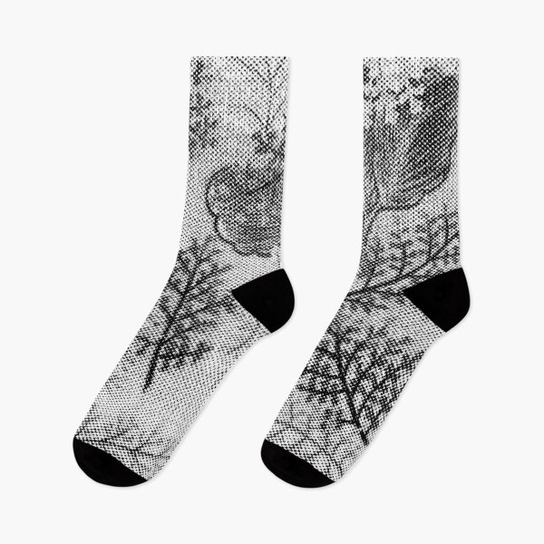 Item preview, Floral Pattern Linen Grey designed and sold by AlfabetDesign.
