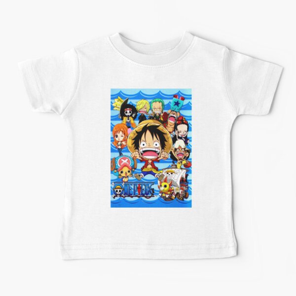 2023 New Boys Luffy Zoro One Piece T-shirt Sanji Nami Summer Tees ACE Model  Clothes Tops Collection Birthday Gift for Boy