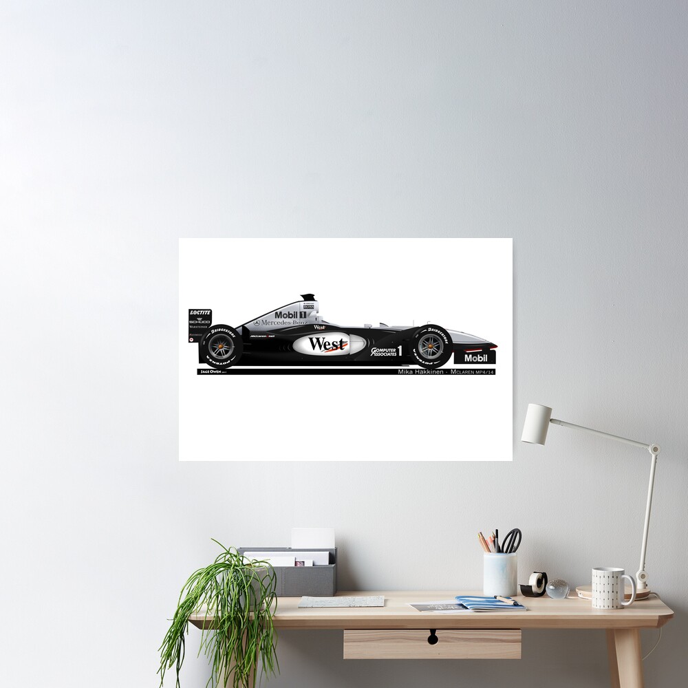 McLaren MP4/14 - Mika Hakkinen | Poster