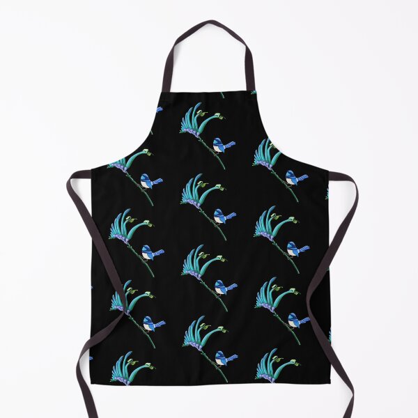 Item preview, Blue Kangaroo Paw and Blue Wren designed and sold by Soozie Wray.