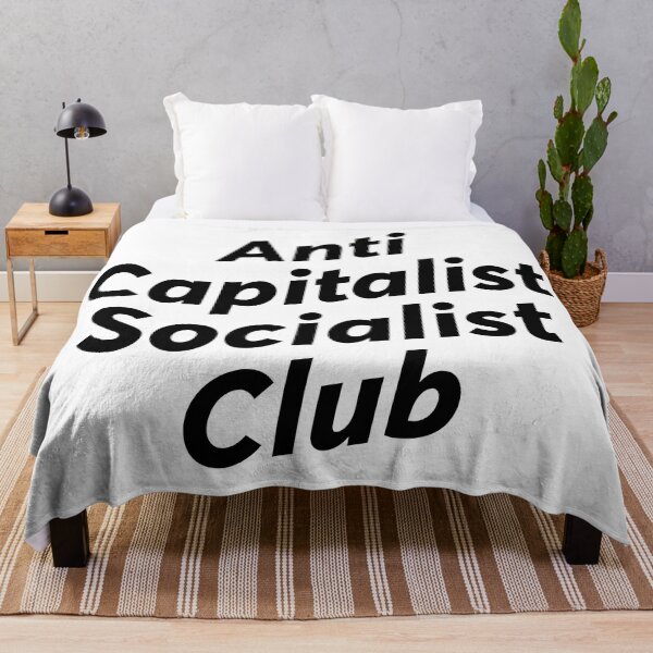Item preview, Anti Capitalist Socialist Club - anarchist designed and sold by ZooOfArt.