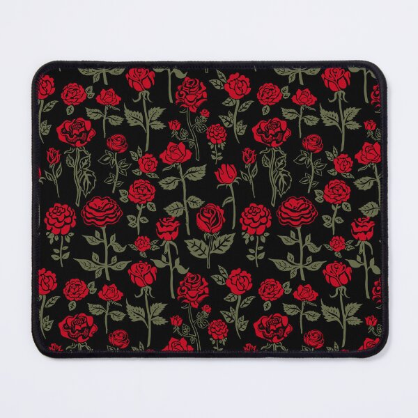 Item preview, reddest roses on black designed and sold by quinnhopp.