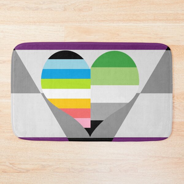 Item preview, Queer Aromantic Aegosexual Pride Flag designed and sold by DarkVulpine.