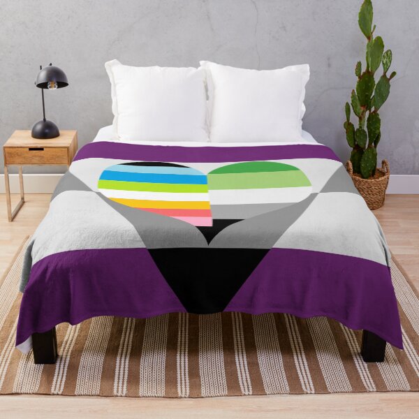Item preview, Queer Aromantic Aegosexual Pride Flag designed and sold by DarkVulpine.