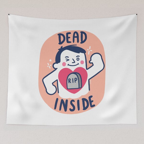 Item preview, Dead Inside designed and sold by Pomyad.