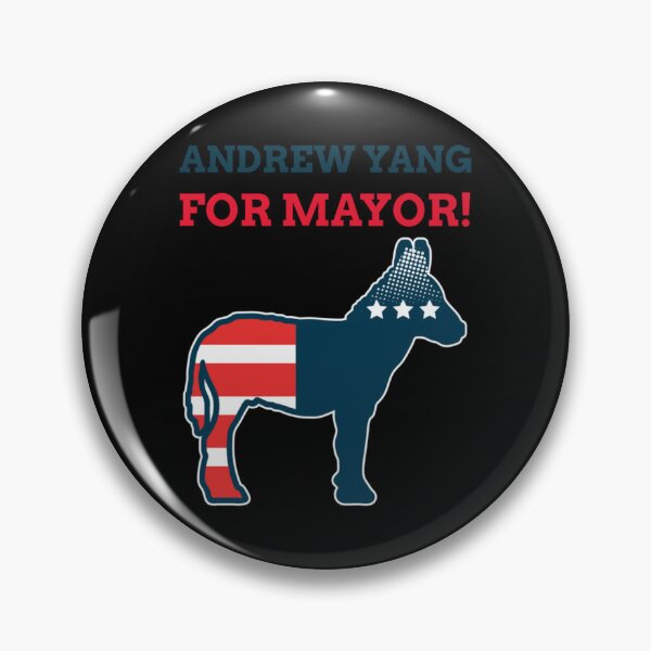Item preview, Andrew Yang For Mayor Racerback Tank Top designed and sold by saurelmosert.
