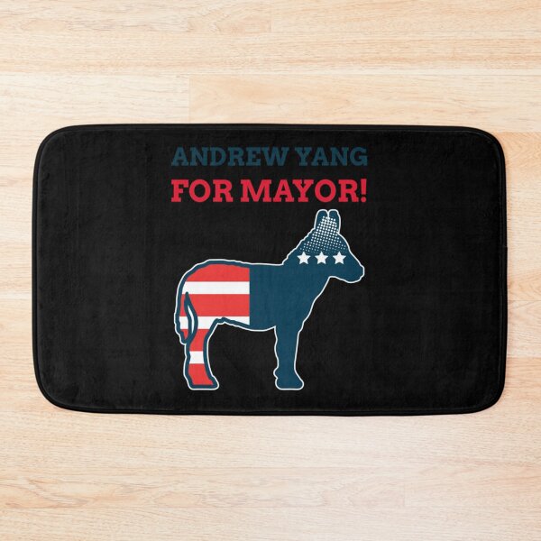 Item preview, Andrew Yang For Mayor Racerback Tank Top designed and sold by saurelmosert.