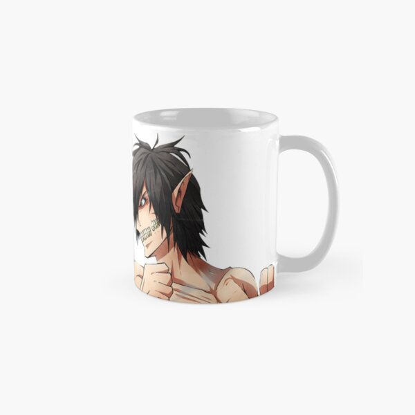 shingeki no kyojin t-shirt Taza clásica