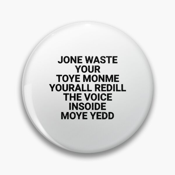 Item preview, I Miss You song meme Jone Waste Your Blink  designed and sold by MatthewsColin.