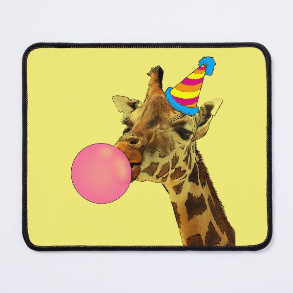 Item preview, Happy Birthday Giraffe (yellow) designed and sold by Madame Memento.