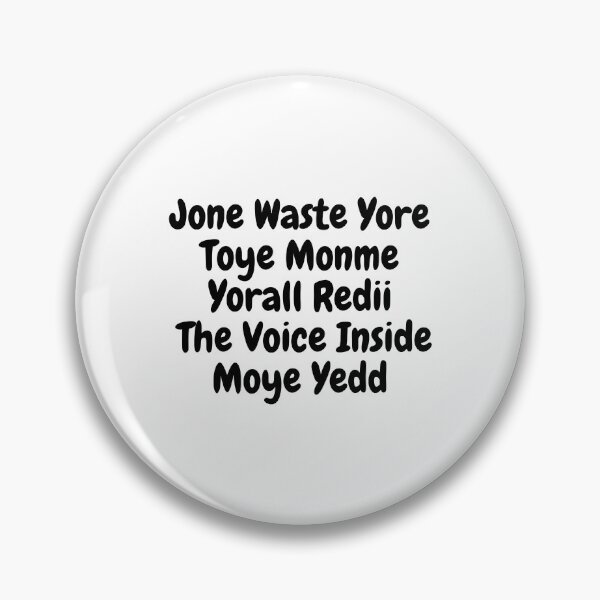 Item preview, Jone Waste Yore Toye Monme Yorall Redii  designed and sold by MatthewsColin.