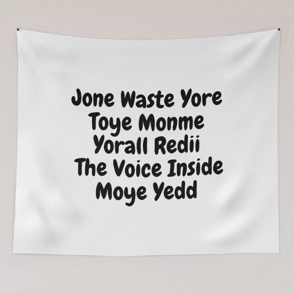 Item preview, Jone Waste Yore Toye Monme Yorall Redii  designed and sold by MatthewsColin.