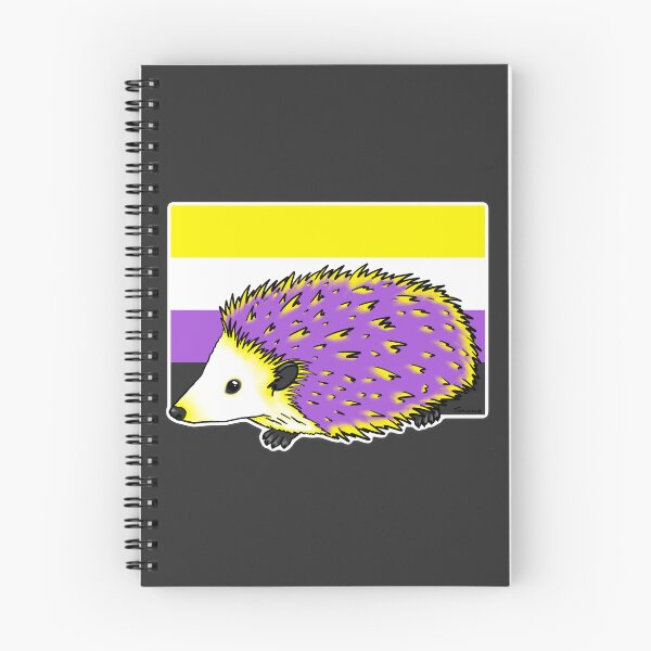 Item preview, Nonbinary Hedgehog designed and sold by Tonionio-Art.