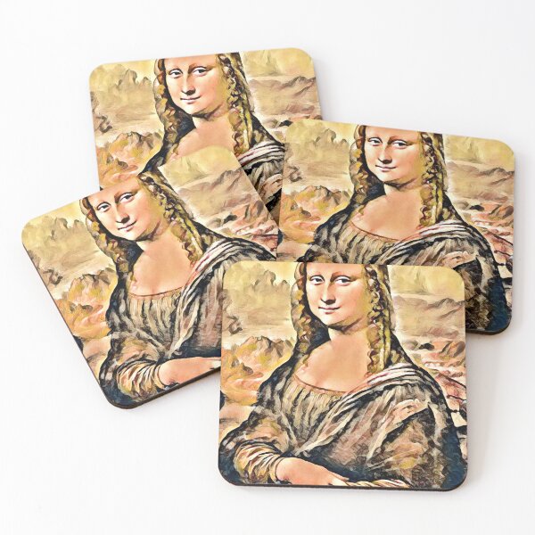Item preview, "Mona Lisa (10)" great art reimagined  designed and sold by thalasson.