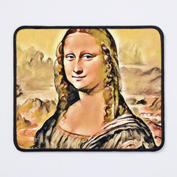 Item preview, "Mona Lisa (10)" great art reimagined designed and sold by thalasson.