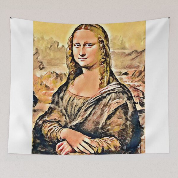 Item preview, "Mona Lisa (10)" great art reimagined  designed and sold by thalasson.