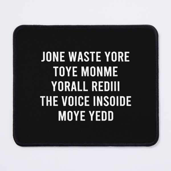 Item preview, JONE WASTE YORE TOYE MONME YORALL REDIII designed and sold by MatthewsColin.