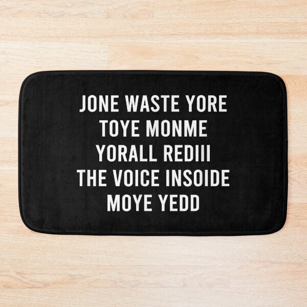 Item preview, JONE WASTE YORE TOYE MONME YORALL REDIII  designed and sold by MatthewsColin.