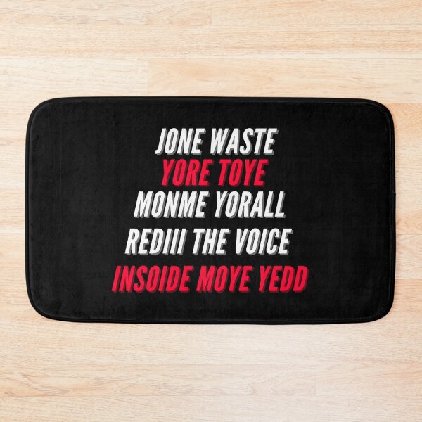 Item preview, Jone Waste Yore Toye Monme Yorall Rediii Shirt, Blink 182 Inspired Meme Shirt, I Miss You Shirt designed and sold by MatthewsColin.