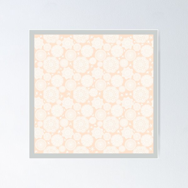Item preview, White lace doily pattern designed and sold by taika tori.