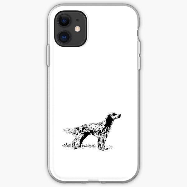 English Setter iPhone Soft Case