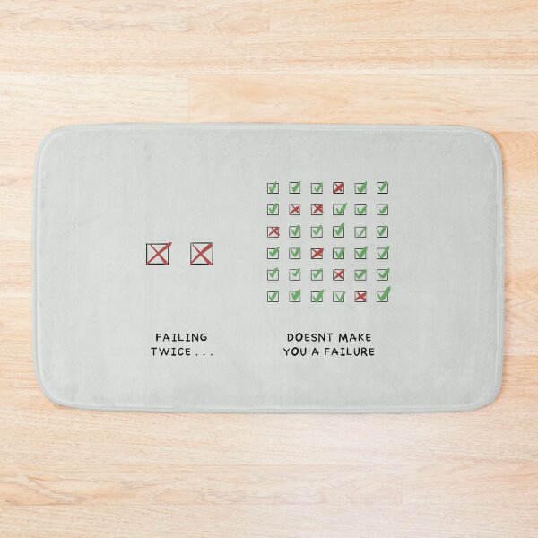 Item preview, Failing Twice Doesn't Make You A Failure designed and sold by Froyd Wess.