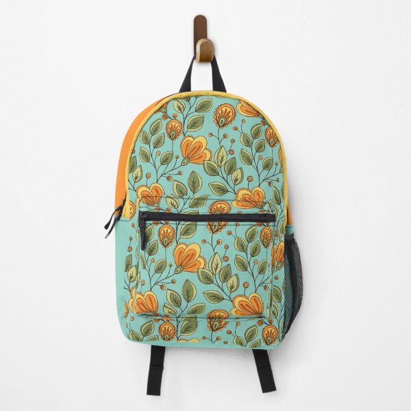 Item preview, Colored Pattern with Vintage Floral Motifs designed and sold by lissantee.