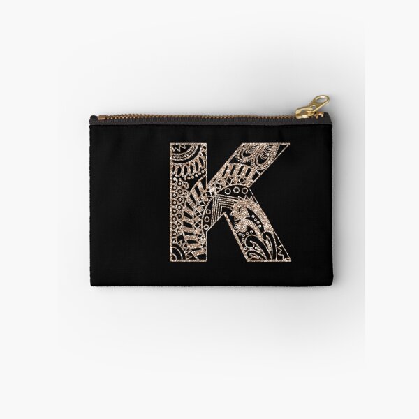Item preview, Floral Mandala Monogram K | Mandala Monogram k designed and sold by ModernStyleBoho.