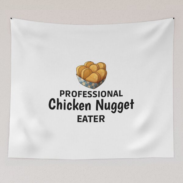 Item preview, Chicken Nugget Fast Food Funny Saying designed and sold by TastefulTees.