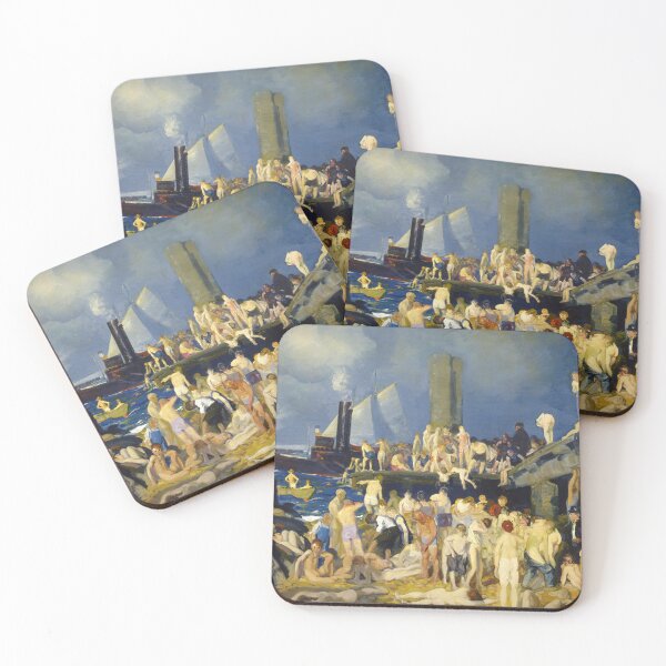 Item preview, River Front by George Bellows - Vintage Art designed and sold by RickE.